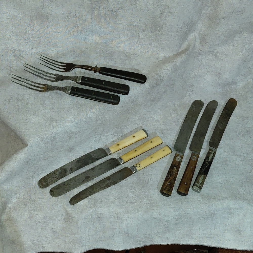 Vintage Civil War Era Cutlery Pieces